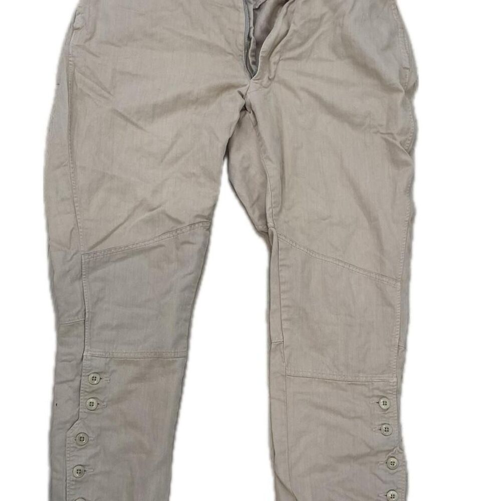 Unbranded Men's Tan and Cream Trousers